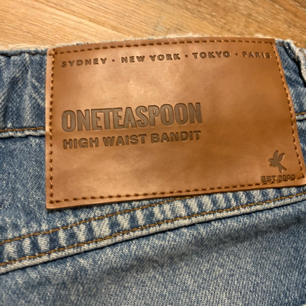 One Teaspoon High Rise Denim Short - Picture 5 of 5